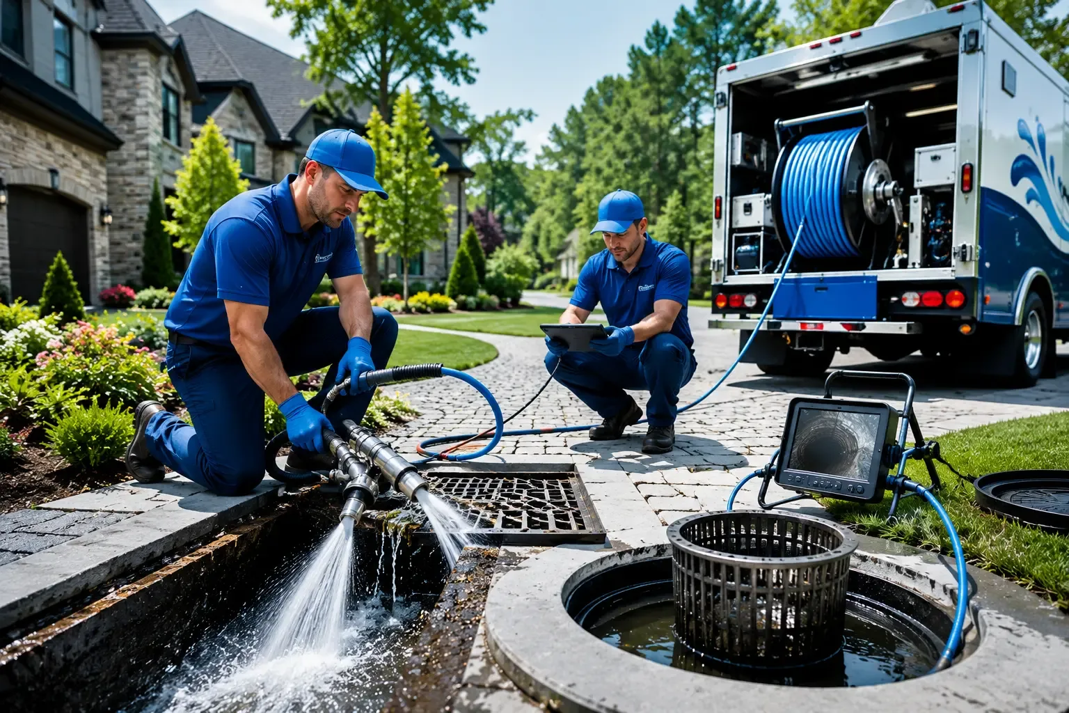 Local outdoor drain cleaning professionals in Churubusco, IN
